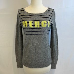Halogen Merci Cashmere and Wool Sweater- Small